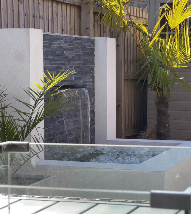 Smart Controlled Water Feature